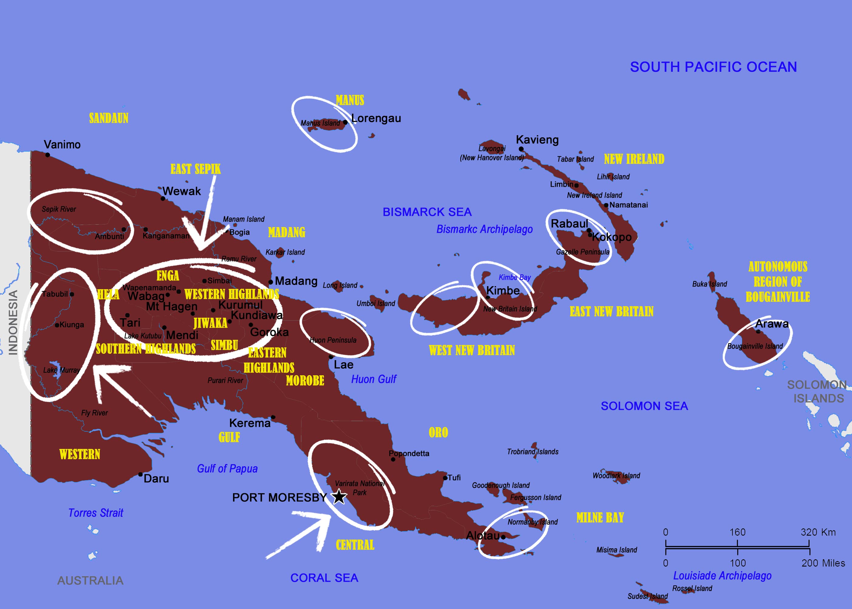 Top birdwatching spots in Papua New Guinea