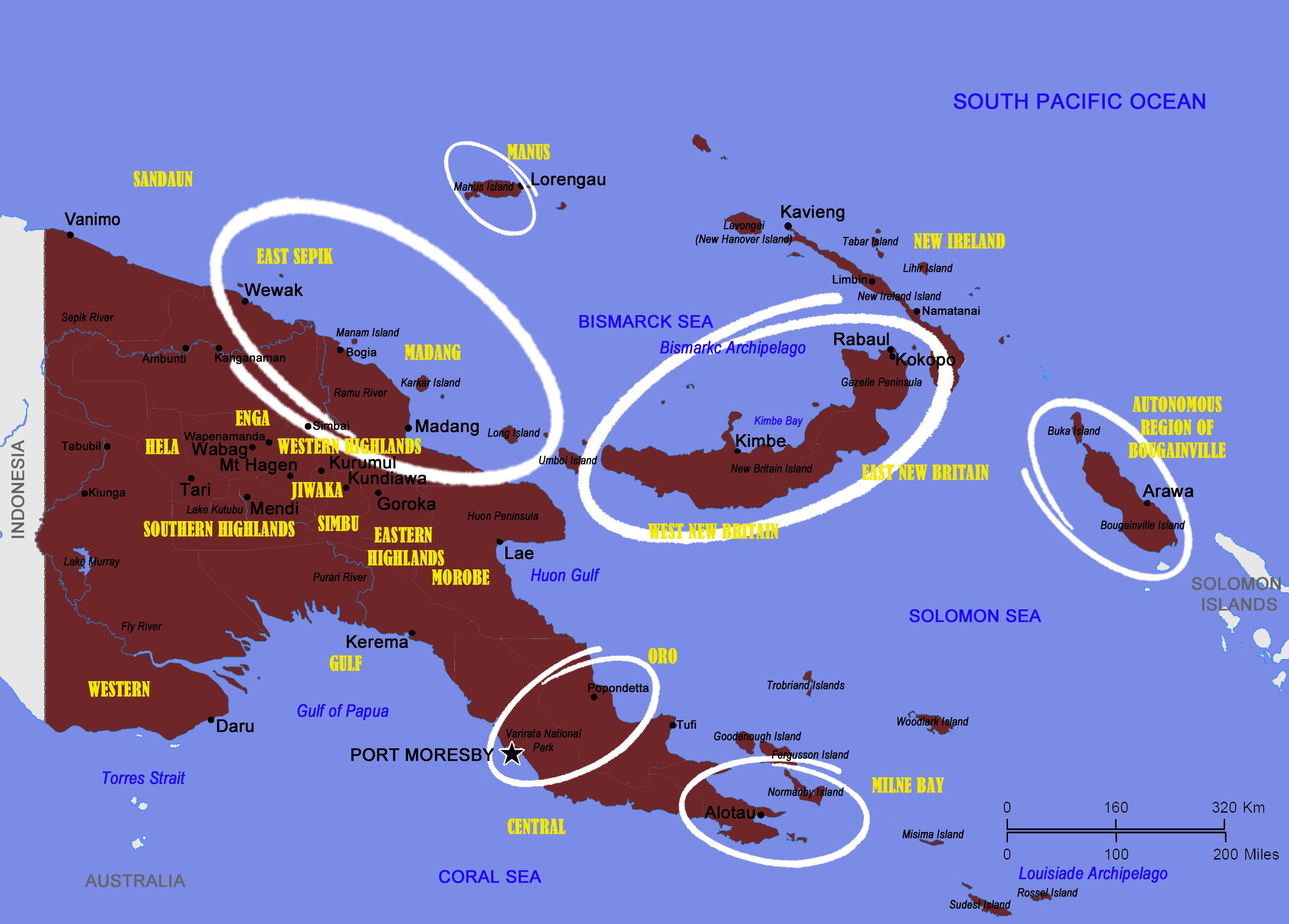 World War 2 relics in Papua New Guinea