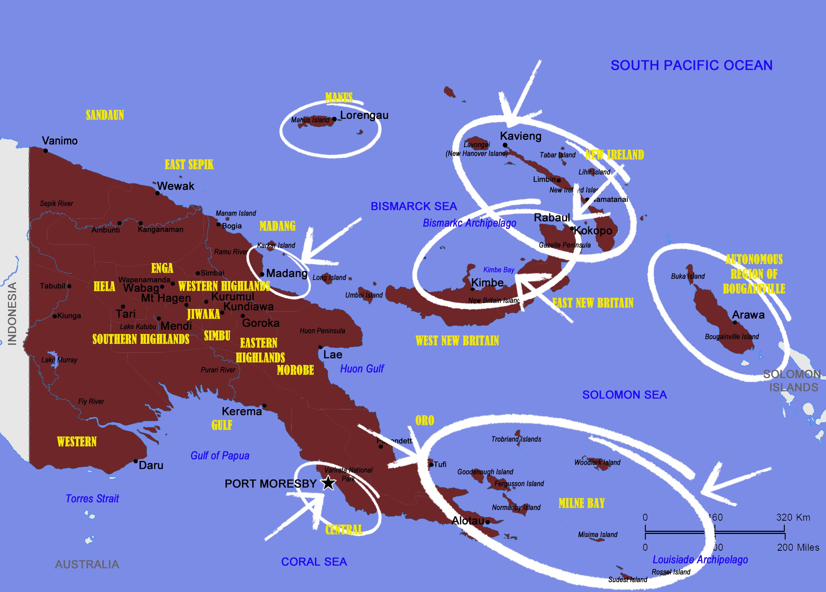 Best diving spots in Papua New Guinea